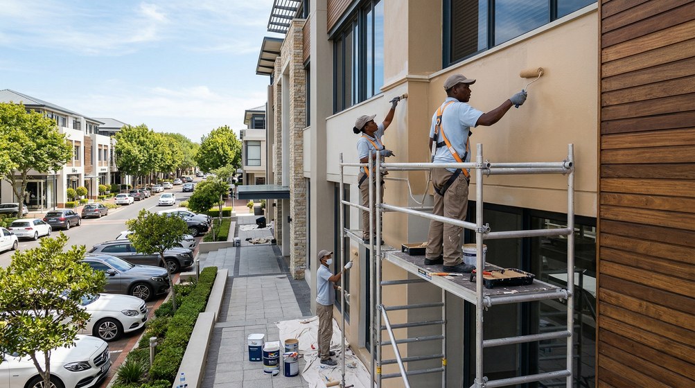 Block and body corporate painting in Sea Point